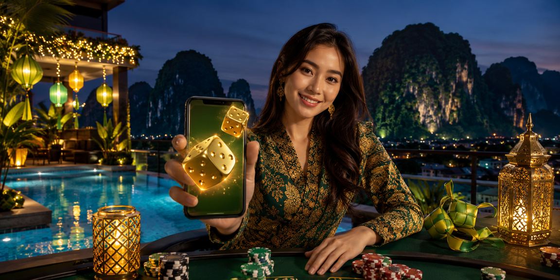 Promosi permainan dadu dan perayaan batik Malaysia di 4g92 Ipoh