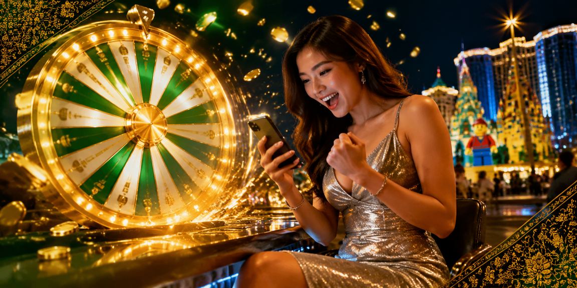 Cabutan bertuah bertema batik Malaysia untuk promosi slot 4g92